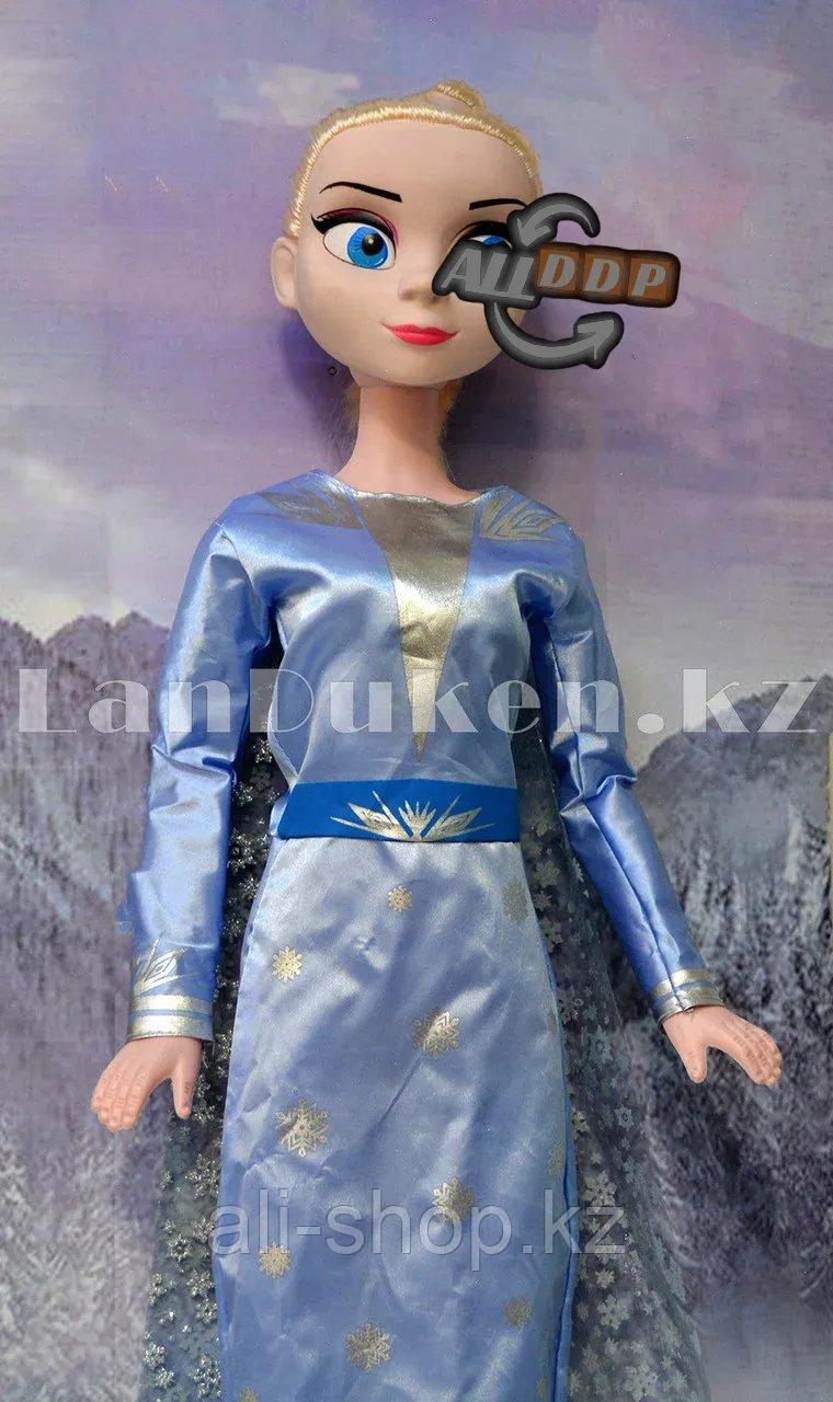 Детская музыкальная кукла "Холодное сердце" Эльза в платье и сапожках 70см JZ668 - фото 4 - id-p113495518
