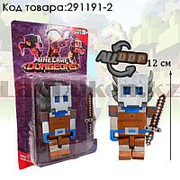 Набор фигурок игровой для детей из серии Майнкрафт "Minecraft" с кинжалом 2 предмета 02