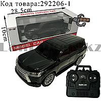 Машинка радиоуправляемая на батарейках с фарами Remote Control Car №5524-4А 1:20 черного цвета
