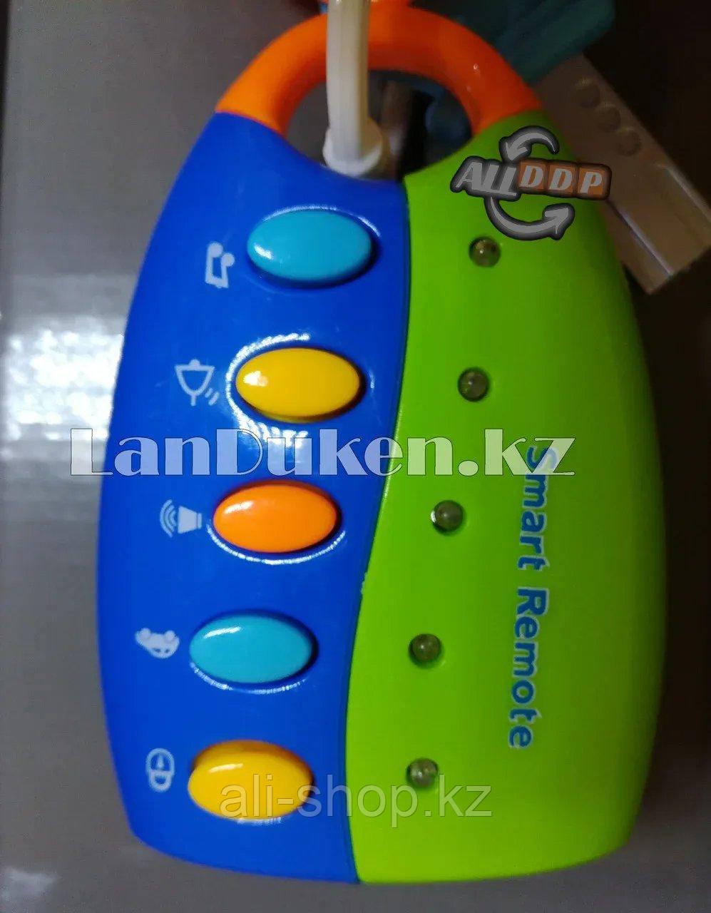 Интерактивная детская музыкальная игрушка брелок с ключами для машины K999 (80B) - фото 3 - id-p113495617