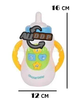 Детская музыкальная игрушка бутылочка соска с подсветкой на батарейках Kaichi 90B - фото 4 - id-p113495623