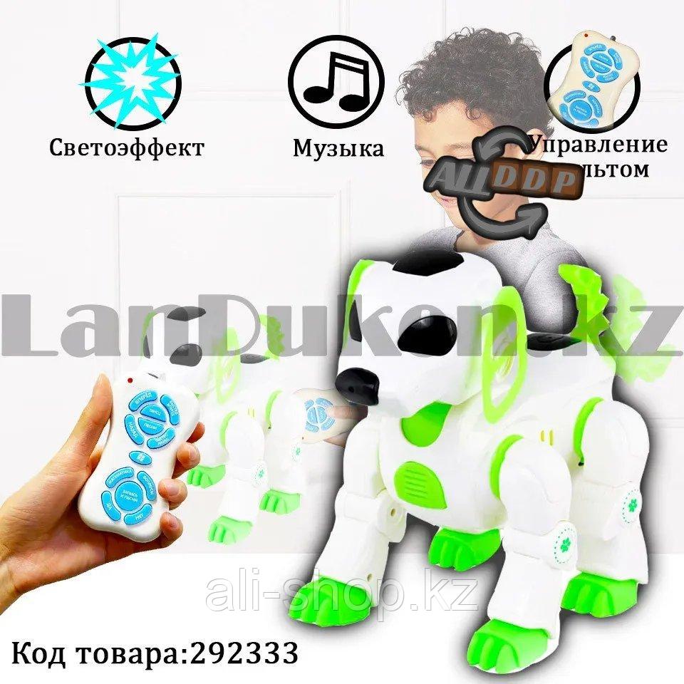 Игрушка Робот собака Лакки интерактивная электронная танцующая музыкальная на радиоуправлении Smart Pet 7588 - фото 1 - id-p113495781
