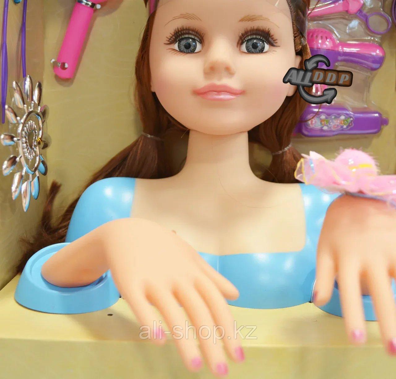 Детский набор стилиста кукла-манекен Fashion Girl с подвижными руками (в голубом) 3393 - фото 3 - id-p113495885