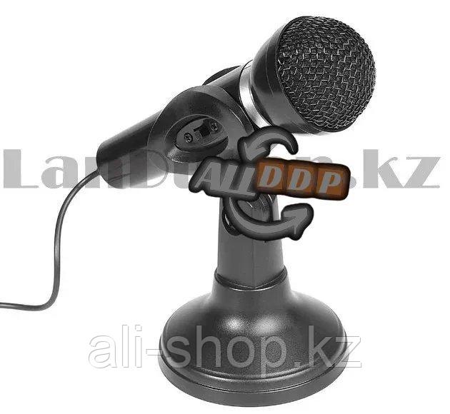 Универсальный конденсаторный микрофон с мини подставкой aux 3.5 мм YW-30 - фото 8 - id-p113496510