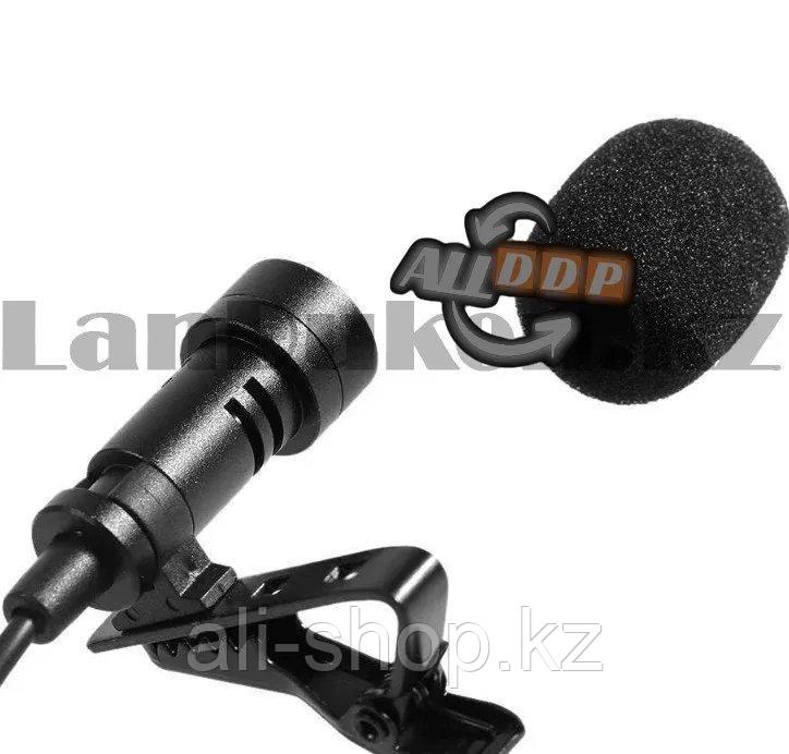 Петличный микрофон с линейным входом 3.5 мм длина шнура 1,5 метров RoHS - фото 5 - id-p113496516