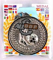 Медаль рельефная ФУТБОЛ (серебро)