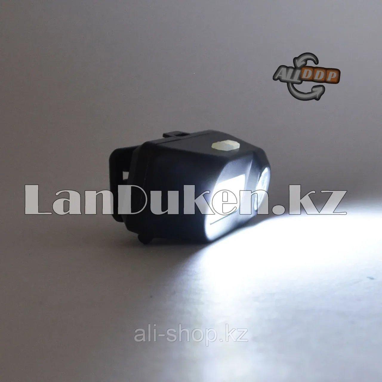 Светодиодный налобный фонарь аккумуляторный KX-1804 13 LED 6 режимов - фото 3 - id-p113496124