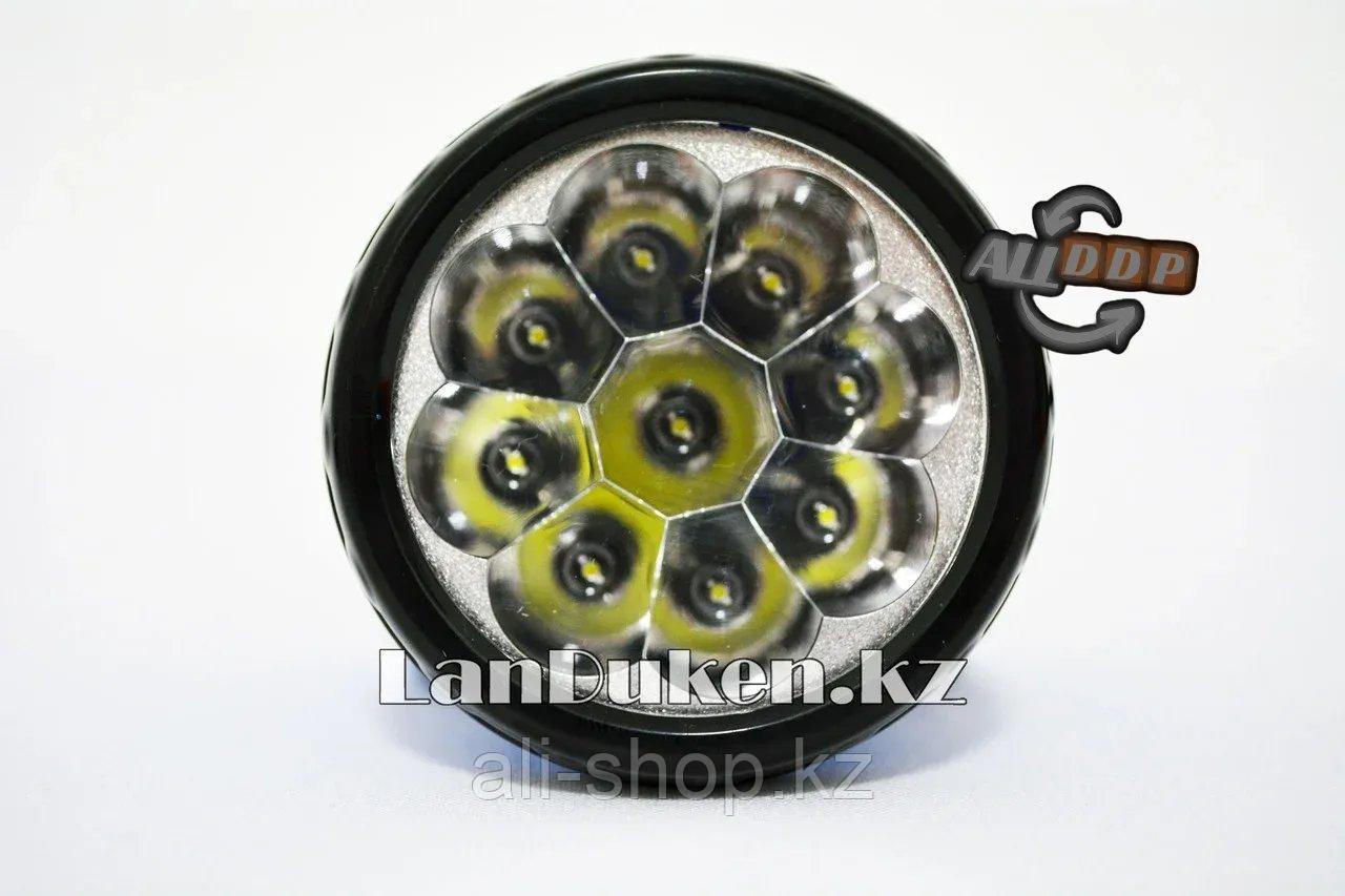 Светодиодный налобный фонарь DP.led light LED-748 9 светодиодов 2 режима - фото 5 - id-p113496135