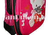 Рюкзак с ортопедической спинкой подростковый Мишка Gole розовый, фото 9