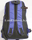 Универсальный школьный рюкзак Baileda Bag с 2 отделениями синий, фото 2