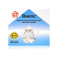 Электрочайник керамический Domotec MS-5053 1,5л 1500Вт