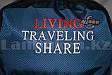 Рюкзак с боковыми карманами Living traveling share, синий, фото 9