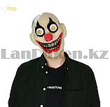 Маска Клоуна с выпученными глазами пластиковая с резинкой, фото 3