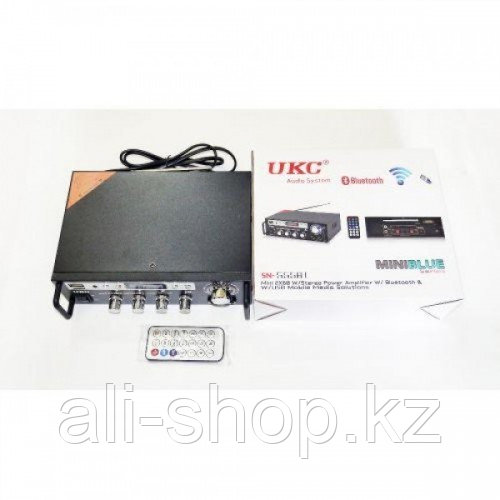 Усилитель звука UKC SN 555 BT с радио и Bluetooth - фото 4 - id-p113498284