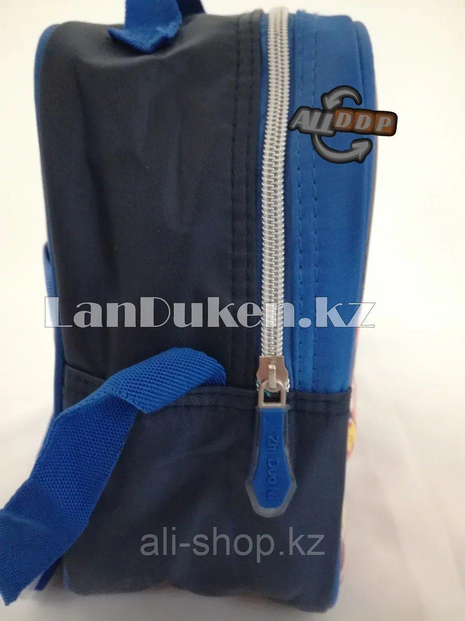 Школьный рюкзак на колесиках 2 отделения 2 в 1 машинка - фото 6 - id-p113496985