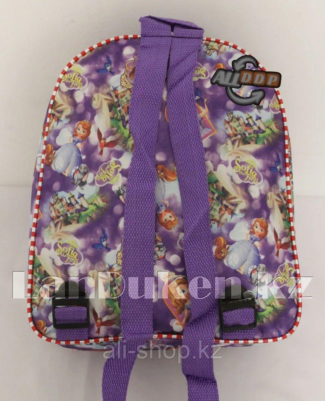 Детский рюкзак для детского сада Принцесса София фиолетовый - фото 5 - id-p113497010