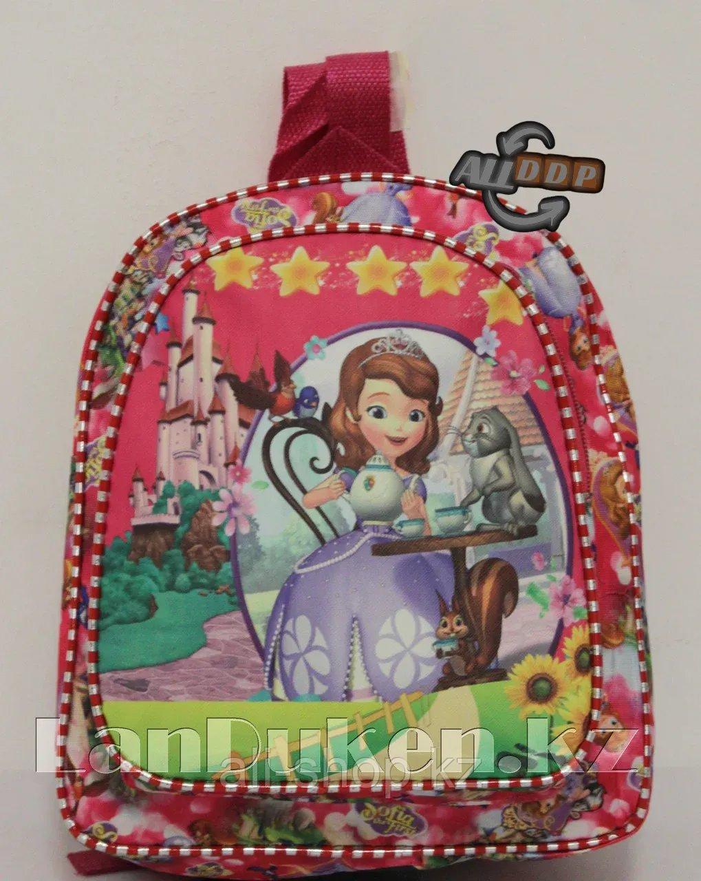 Детский рюкзак для детского сада Принцесса София розовый - фото 2 - id-p113497011