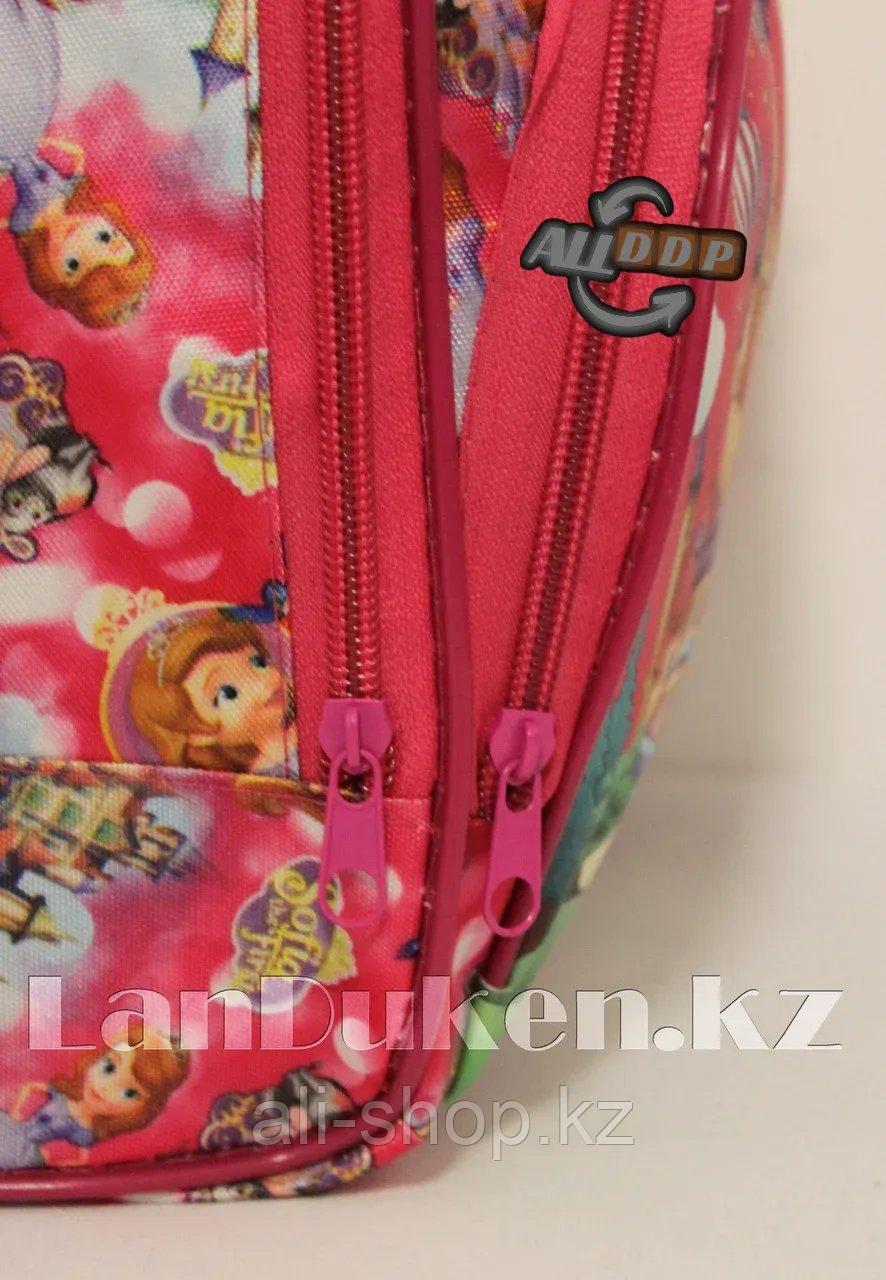 Детский рюкзак для детского сада Принцесса София мини розовый - фото 4 - id-p113497017