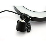 Кольцевая LED лампа USB 16см для селфи RING LIGHT, фото 2