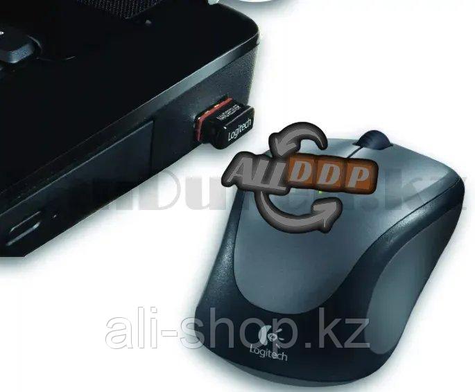 Компьютерная мышь беспроводная оптическая 1000 dpi USB Logitech M235 Wireless Mouse серый - фото 5 - id-p113497198