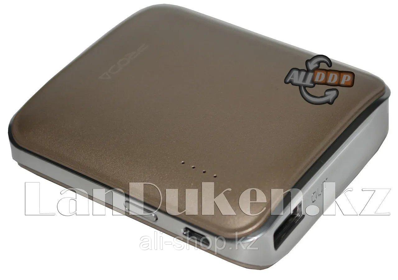 Портативное зарядное устройство Proda MINK Power Bank 5000 mAh (бронзовый) - фото 1 - id-p113497220