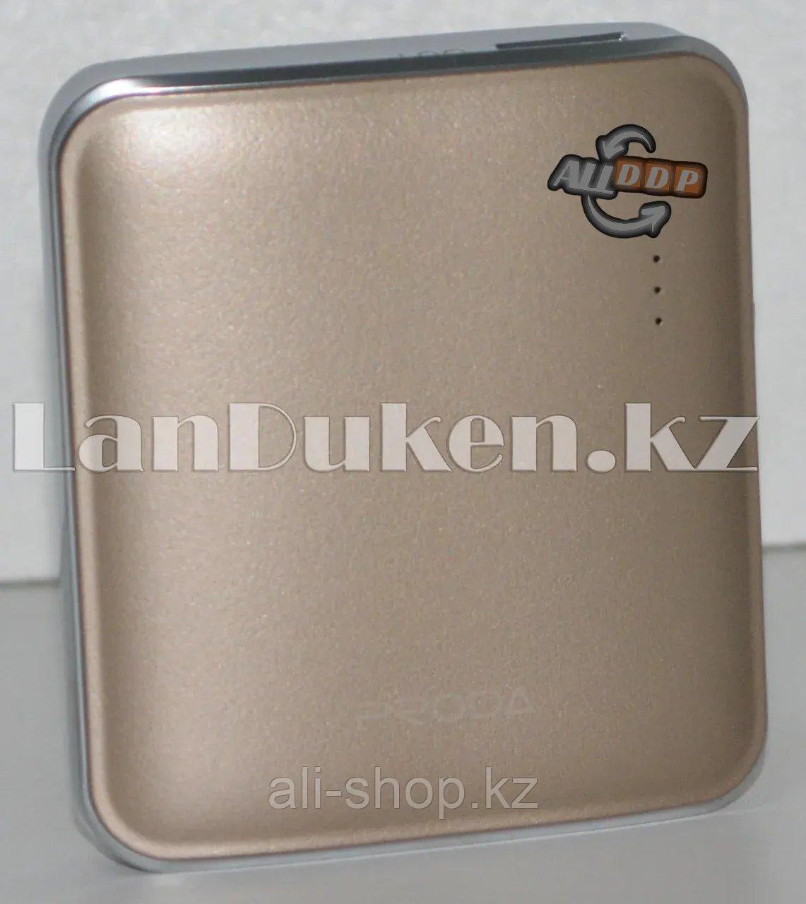 Портативное зарядное устройство Proda MINK Power Bank 5000 mAh (бронзовый) - фото 7 - id-p113497220