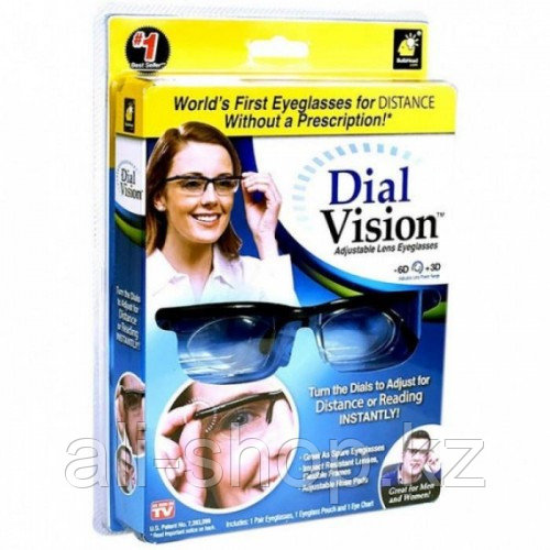 Очки с регулировкой линз Dial Vision - фото 1 - id-p113499393