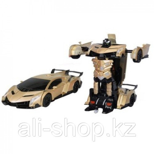 Машинка робот трансформер с пультом Lamborghini Robot Car Size 1:12