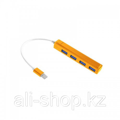 USB HUB 4ports KY-163 на Type-C - фото 1 - id-p113500636
