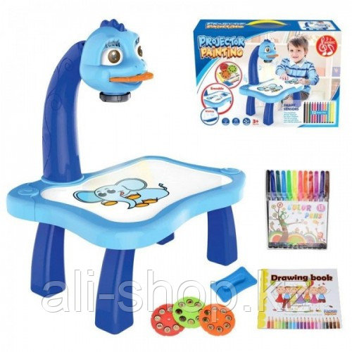 Детский проектор для рисования со столиком PROJECTOR PAINTING TV 10018 - фото 2 - id-p113499577