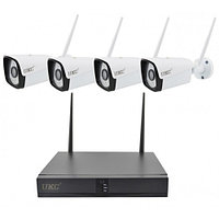 Комплект системы видеонаблюдения DVR KIT CAD 8004 / 6673 WiFi 4ch набор на 4 камеры