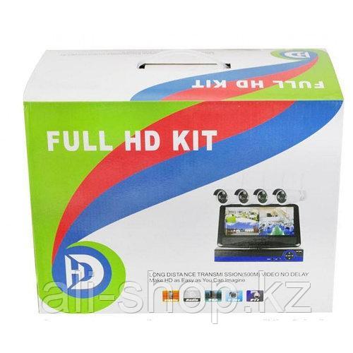Комплект системы видеонаблюдения DVR KIT CAD 8004 / 6673 WiFi 4ch набор на 4 камеры - фото 2 - id-p113500408