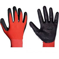 Перчатки рабочие чёрно-крансые (AB-003)
