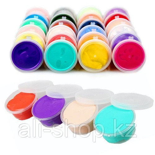 Тесто для лепки (воздушный пластилин) в упаковке 6 шт,6 цветов RV-271 - фото 1 - id-p113499839