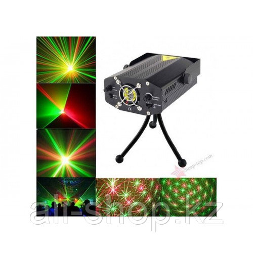 Проектор лазерный Mini Laser Stage Lightning - фото 1 - id-p113500925