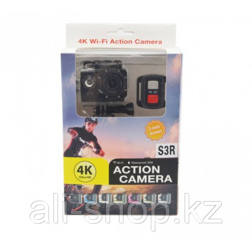 Экшн камера с пультом 4K DVR SPORT S3R Wi Fi - фото 2 - id-p113499868