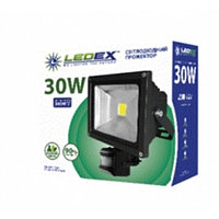 Прожектор LED Ledex с датчиком 30W 6500k