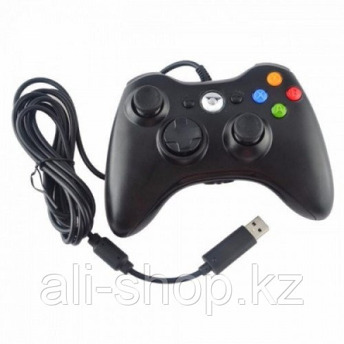 Проводной геймпад Microsoft Xbox 360 - фото 1 - id-p113500567