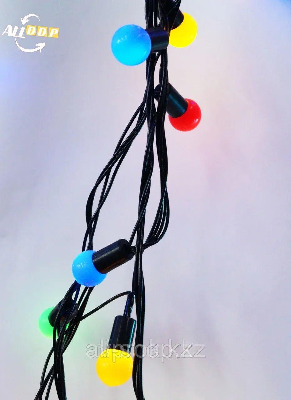 Гирлянда световая с цветными лампочками (7 м) - фото 1 - id-p97463070