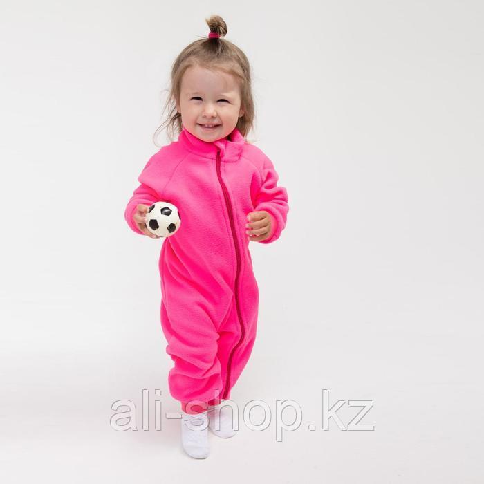 Комбинезон для девочки, цвет розовый, рост 92-98 см - фото 1 - id-p113501420