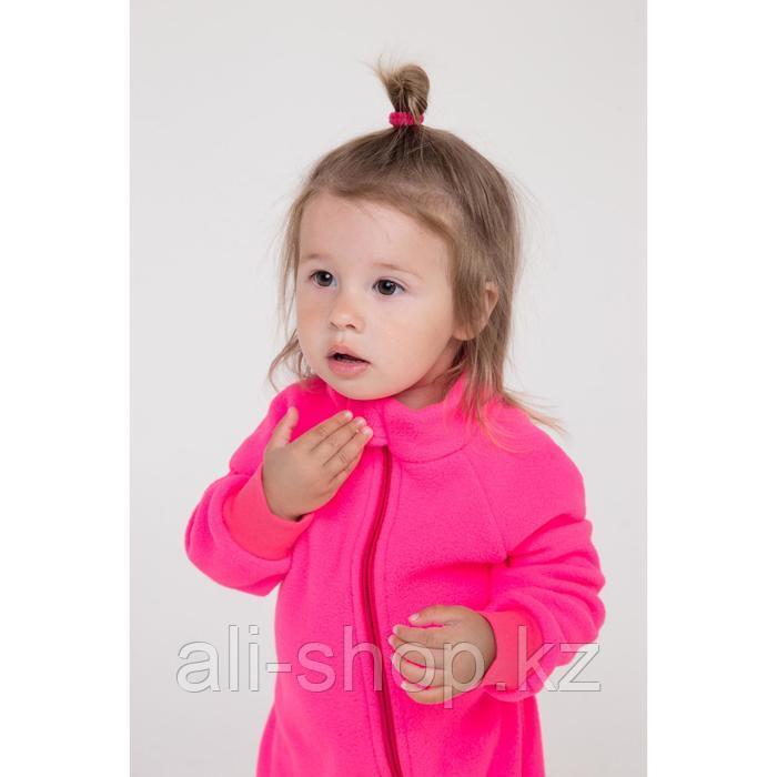 Комбинезон для девочки, цвет розовый, рост 92-98 см - фото 2 - id-p113501420