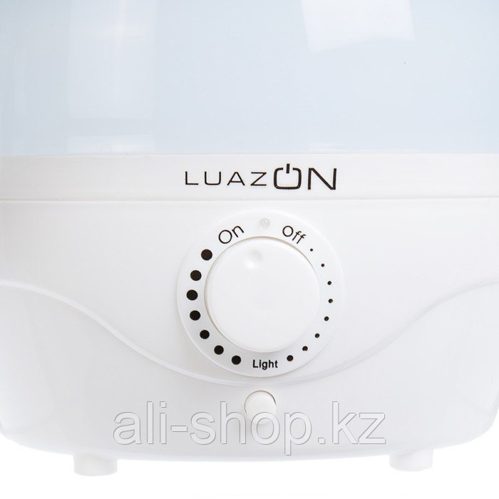 Увлажнитель воздуха LuazON LHU-04, ультразвуковой, 18 Вт, 2 л, 35 м2, белый - фото 2 - id-p113501451