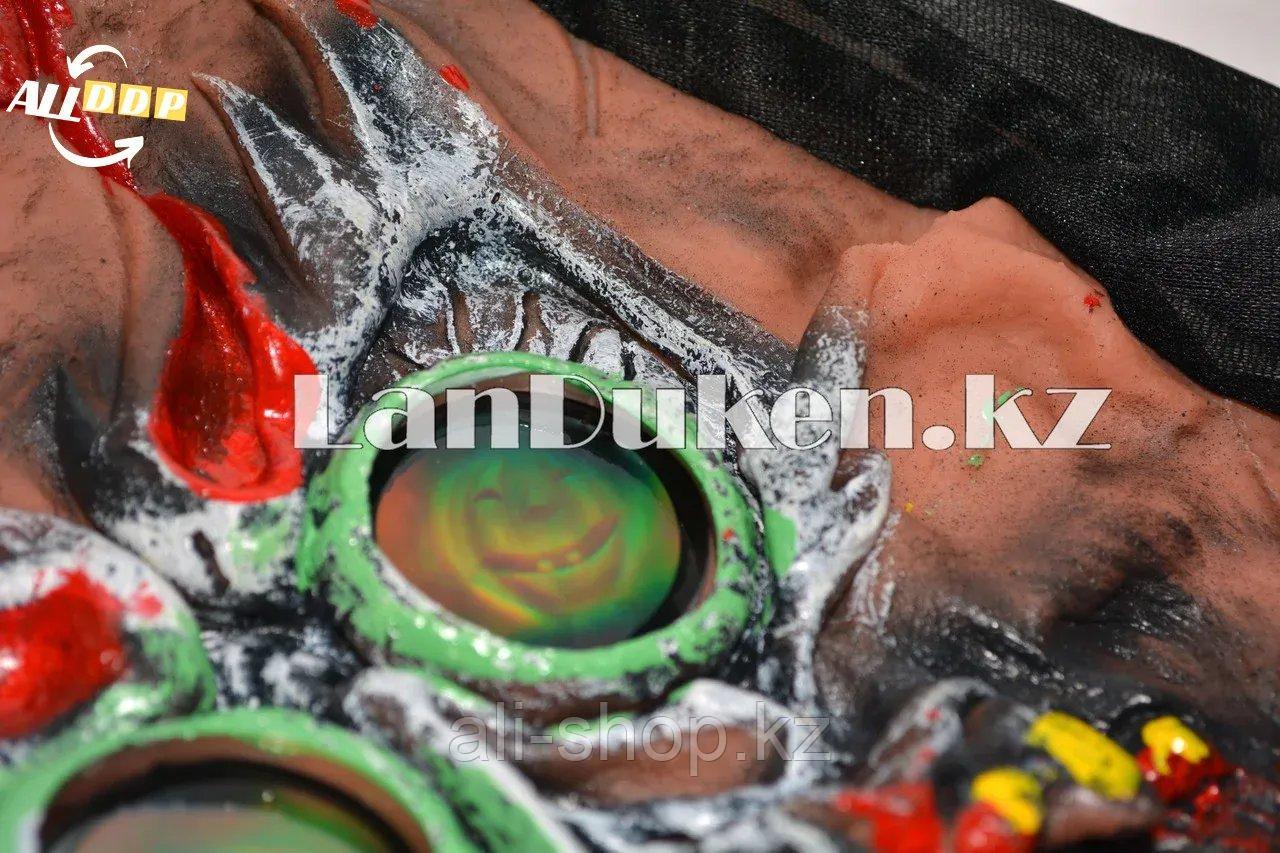 Латексная маска на хэллоуин злобное существо с 3D линзами 02 - фото 6 - id-p113501521