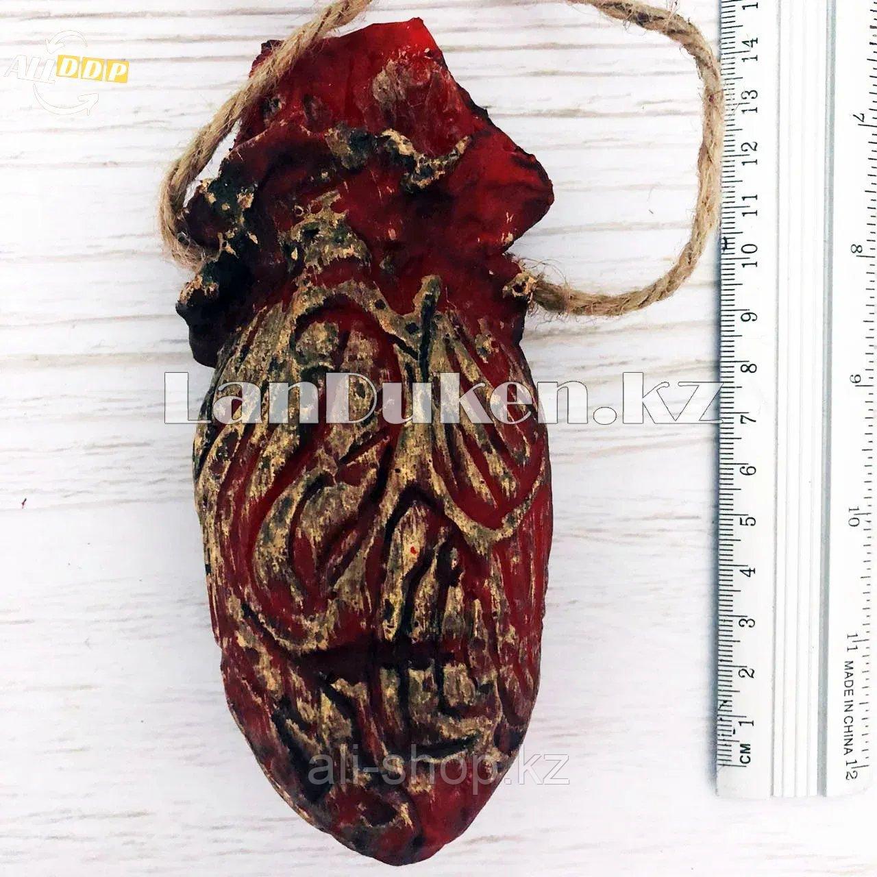 Кровавое сердце на веревке - украшение на Хэллоуин (Halloween) - фото 2 - id-p113501604
