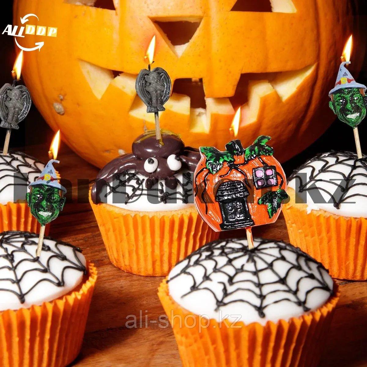 Набор свечей Happy Halloween с фигурками 5 штук в упаковке - фото 5 - id-p113501679