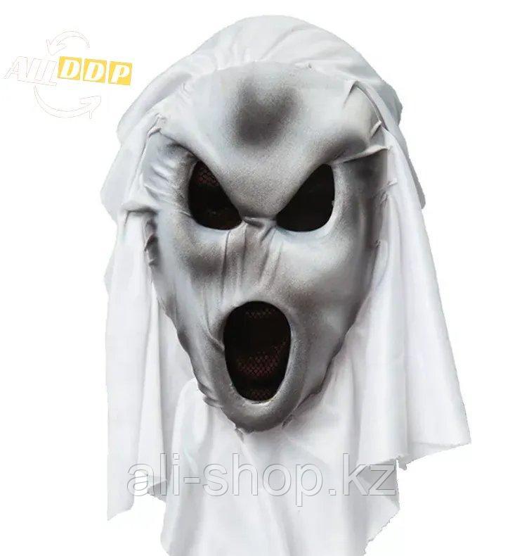 Маска Привидения для хэллоуина с мягкой подкладкой - фото 1 - id-p113501693