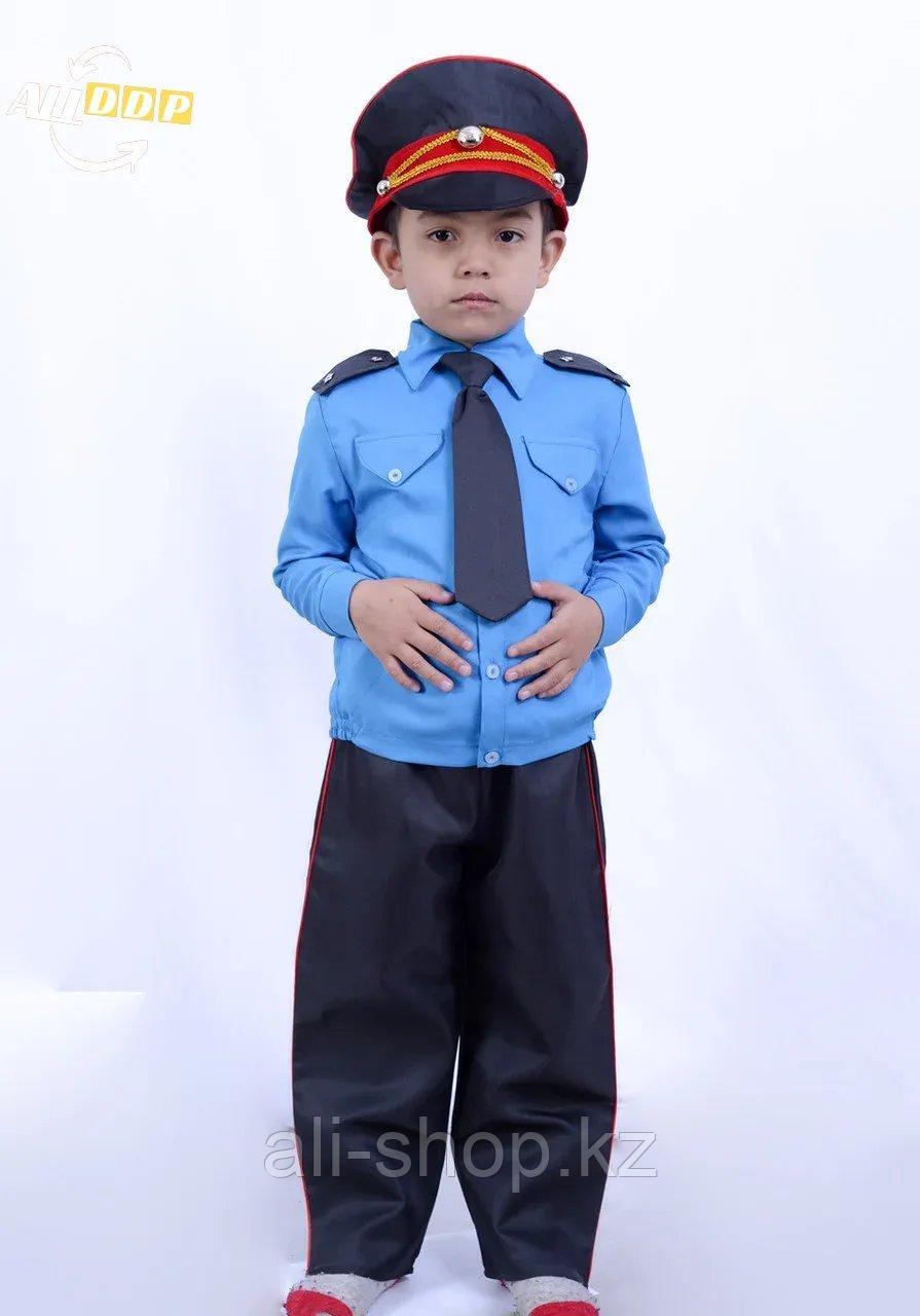Костюм генерал-лейтенанта полиции детский (синий) - фото 1 - id-p113501834