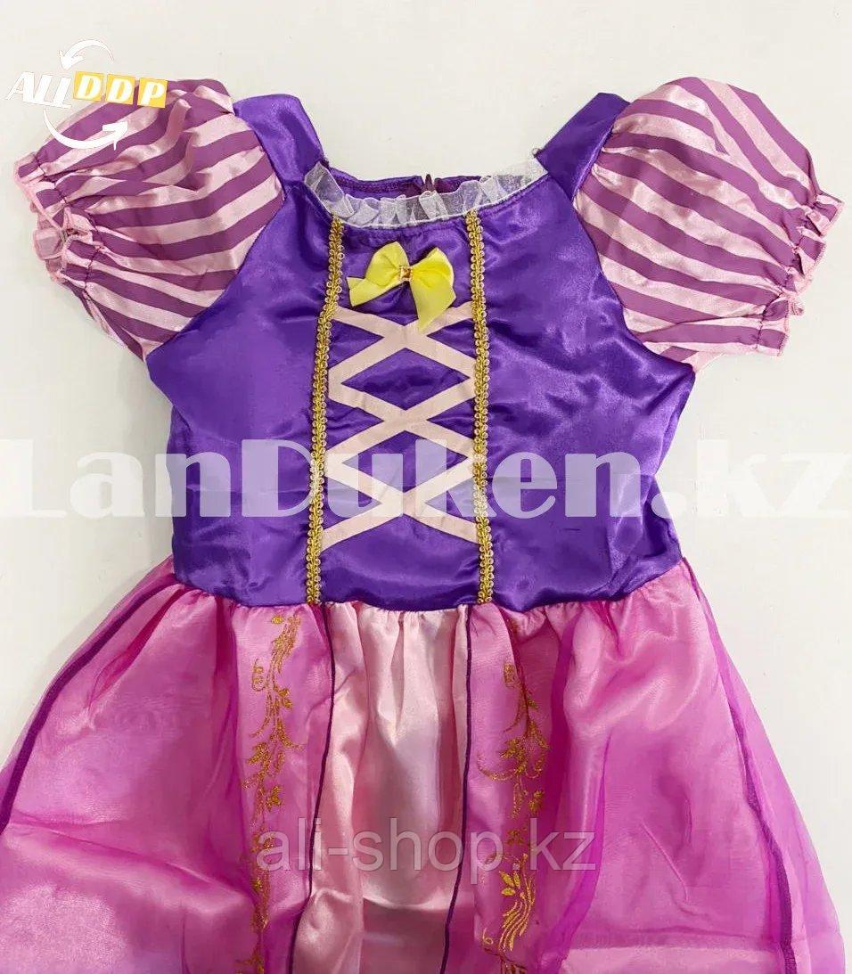 Костюм детский карнавальный Рапунцель принцесса для девочек фиолетовое BN-8002 - фото 7 - id-p113501883