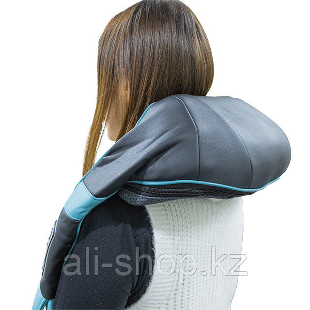 Массажер для плеч и шеи Shiatsu YD-8018 голубой - фото 2 - id-p113503370