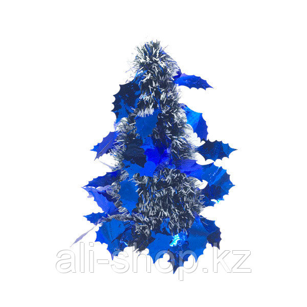 Мини елка с листьями (синяя) - фото 1 - id-p113501992